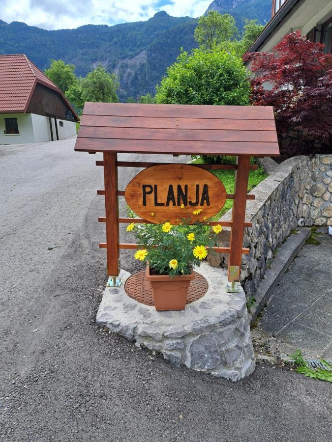 Pocitnisko Stanovanje Planja Soča Екстериор снимка